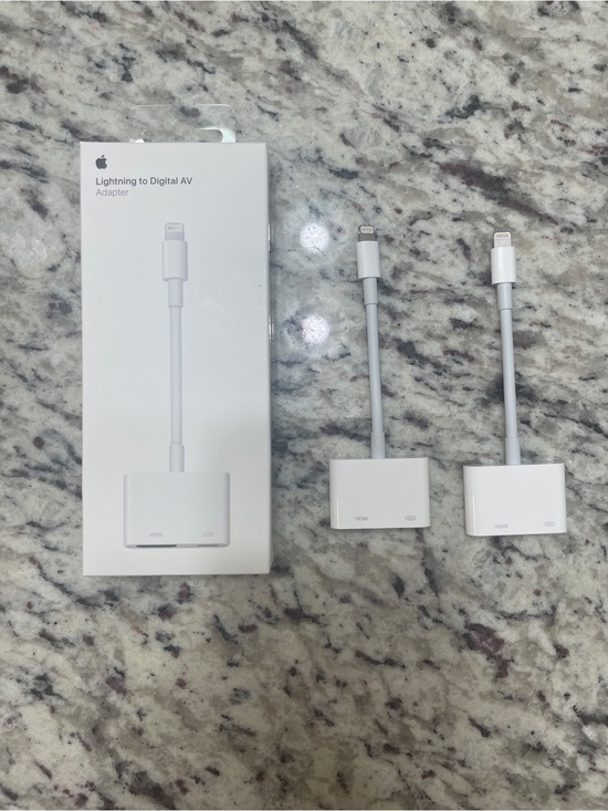 Apple Other - 🍎 Apple Lightning to Digital AV Adapters (3 Pack) - White 🍎